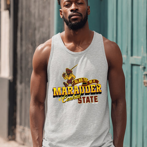 Central State Glad To Be A Marauder (Unisex Tank)
