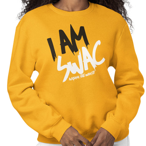I AM SWAC - Alabama State University (Women's Sweatshirt)