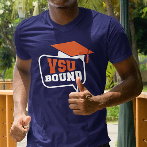 Virginia State University Bound (Men's V-Neck)