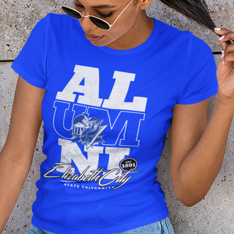 ECSU Alumni Signature Series (Women's Short Sleeve) Elizabeth City State University
