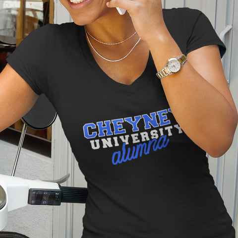 Cheyney University Alumna (Women's V-Neck)