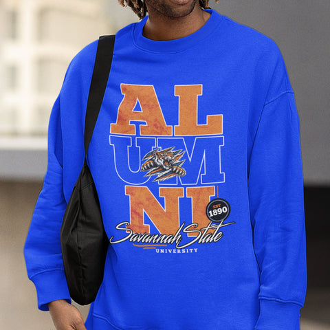 Savannah State University Alumni Signature Series Sweatsuit (Sweatshirt + Sweatpants)