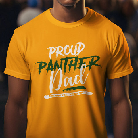 Proud Philander Smith Panther Dad NextGen (Men's Short Sleeve)