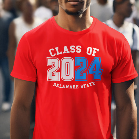 Delaware State University Class of YYYY (Men's Short Sleeve)