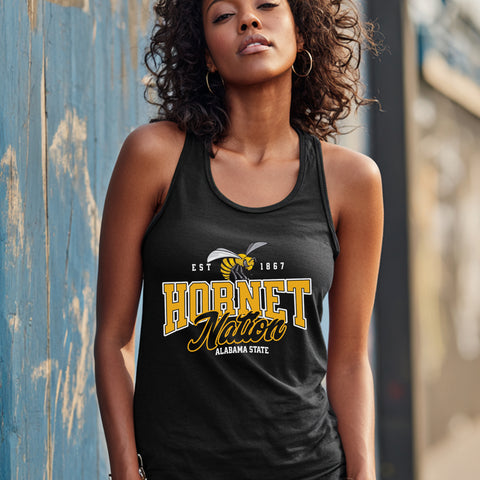 Alabama State Hornet Nation (Unisex Tank)