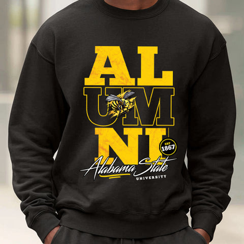 Alabama State - Alumni Signature Series Sweatsuit - (Sweatshirt + Sweatpants)