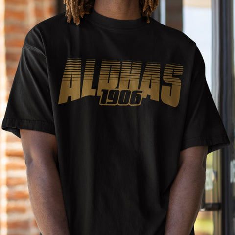 Alphas Greek Retro Edition (Men's Short Sleeve)