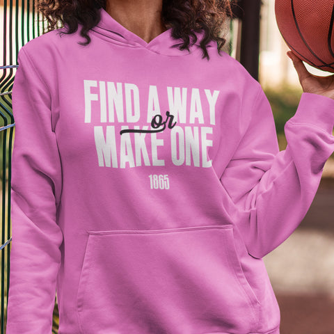 Find A Way Or Make One - PINK Edition - Clark Atlanta (Hoodie)