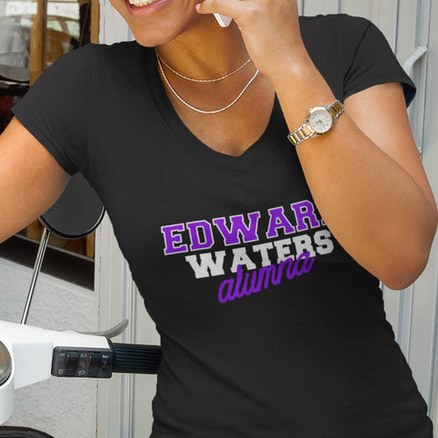 Edward Waters Alumna (Women's V-Neck)