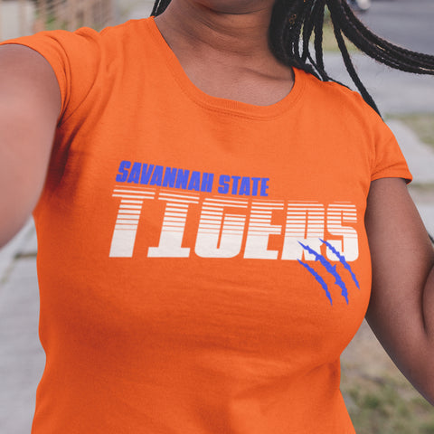 Savannah State University - Tigers Sweatsuit - (Hoodie + Sweatpants)
