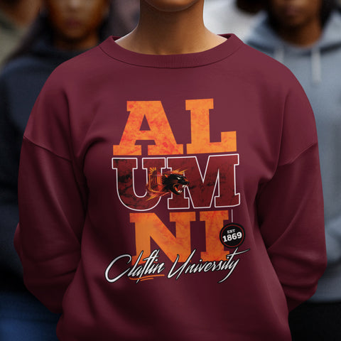 Claflin University Alumni Signature Series Sweatsuit (Sweatshirt + Sweatpants)