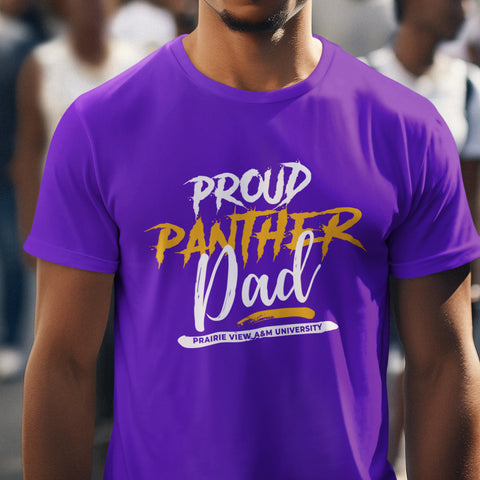 Proud Panther Dad NextGen (Men's Short Sleeve) Prairie View A&M