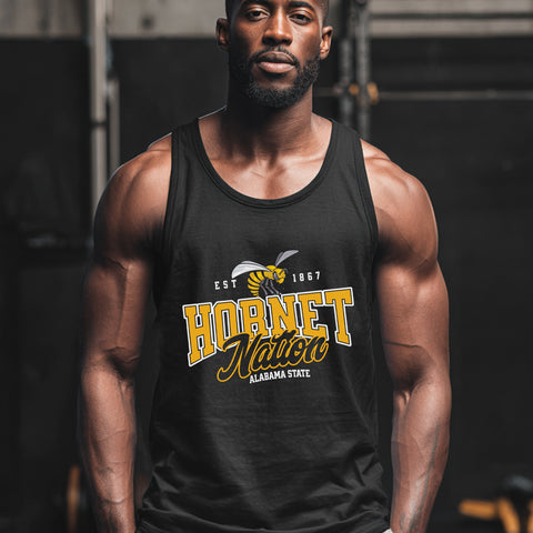 Alabama State Hornet Nation (Unisex Tank)