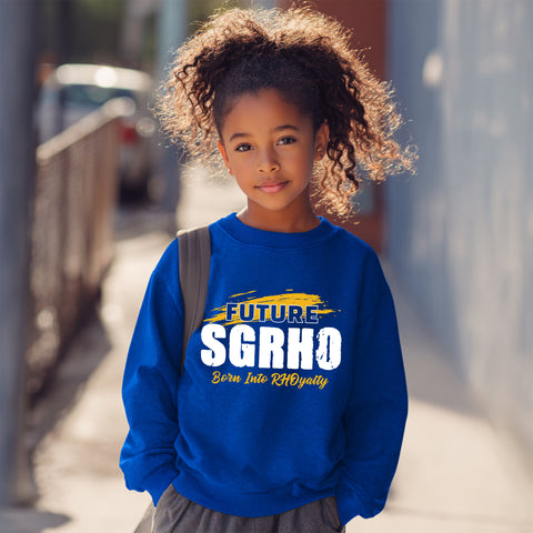 Future SGRho NextGen (Royal Blue Youth Sweatshirt/Hoodie) - Sigma Gamma Rho