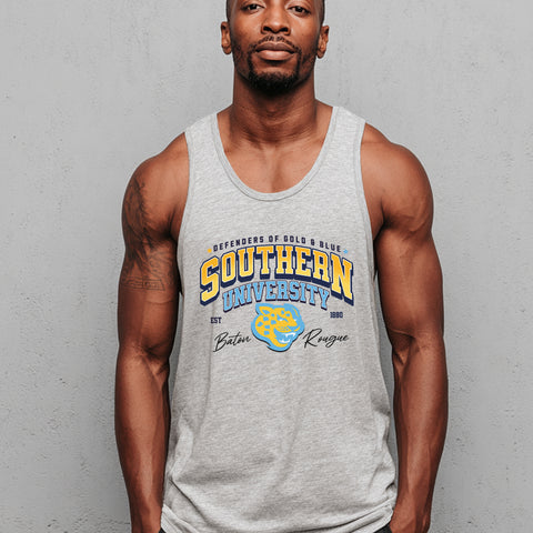 Southern University Defenders of Gold & Blue (Unisex Tank)
