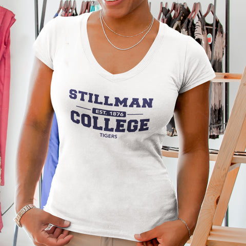 Stillman College Tigers (Women's V-Neck)