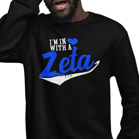 In Love With A Zeta (Men's Sweatshirt)