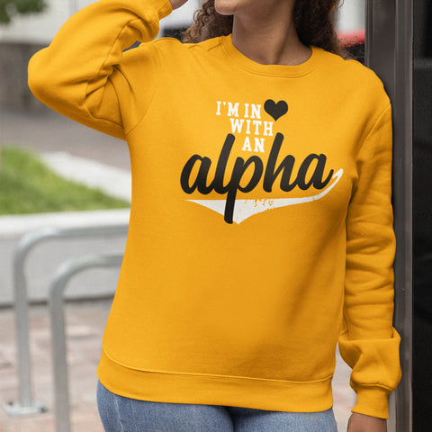 In Love With An Alpha (Women's Sweatshirt)