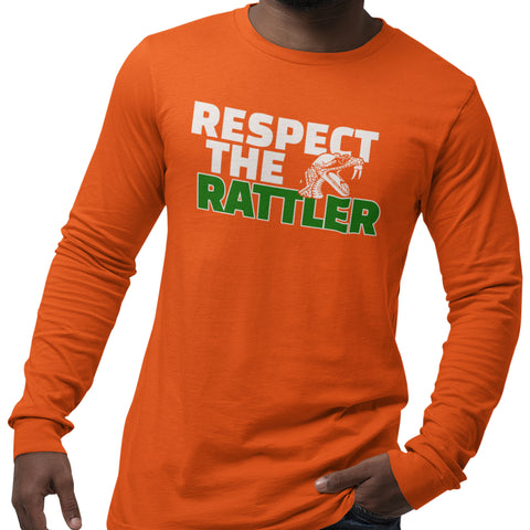 Respect The Rattler - FAMU (Men's Long Sleeve)