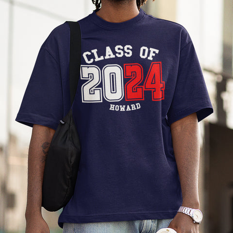 Howard University Class of YYYY (Men's Short Sleeve)