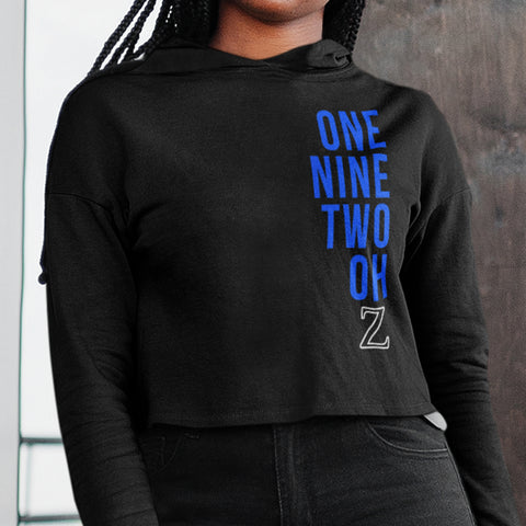 One Nine Two Oh - Zeta Phi Beta 1920 (Women's Cropped Hoodie)