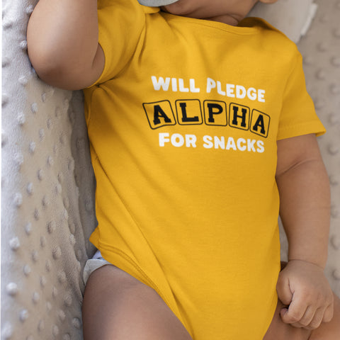 Alpha Phi Alpha 2-Pack v.3 (Onesie) - Alphas Infant Bodysuit