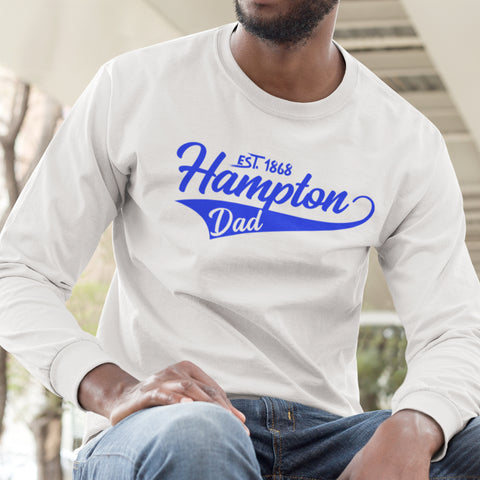 Hampton University Dad - (Men's Long Sleeve)
