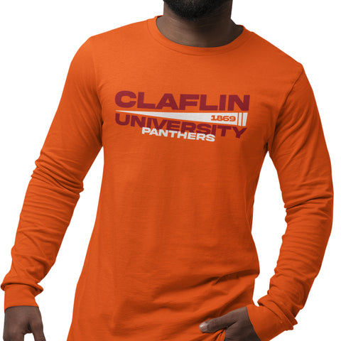 Claflin University Panthers - Flag Edition  (Men's Long Sleeve)