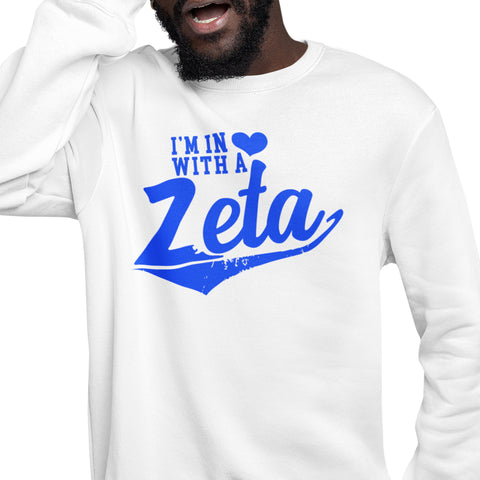 In Love With A Zeta (Men's Sweatshirt)