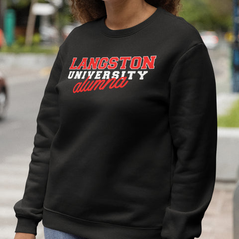 Langston Alumna - Langston University (Women's Sweatshirt)