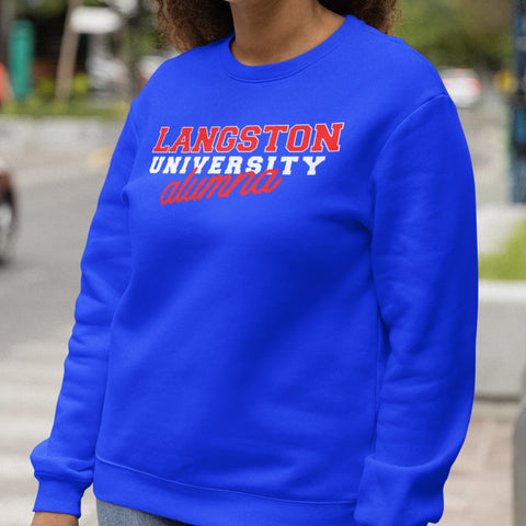 Langston Alumna - Langston University (Women's Sweatshirt)