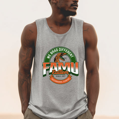 FAMU We Brag Different (Unisex Tank) Florida A&M University