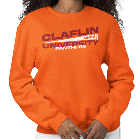 Claflin University Panthers - Flag Edition  (Women's Sweatshirt)