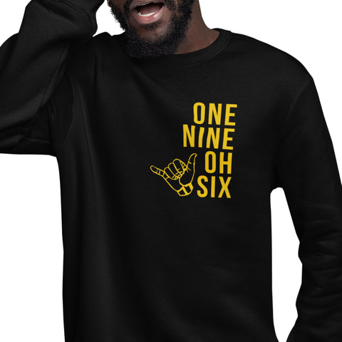 One Nine Oh Six (Men's Sweatshirt) Alpha