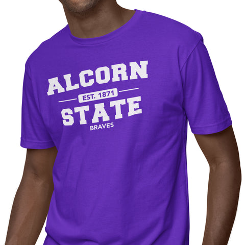 Alcorn State University Braves (Men's Short Sleeve)