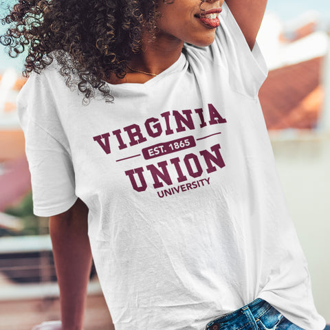 Virginia Union Panthers (Women's V-Neck)