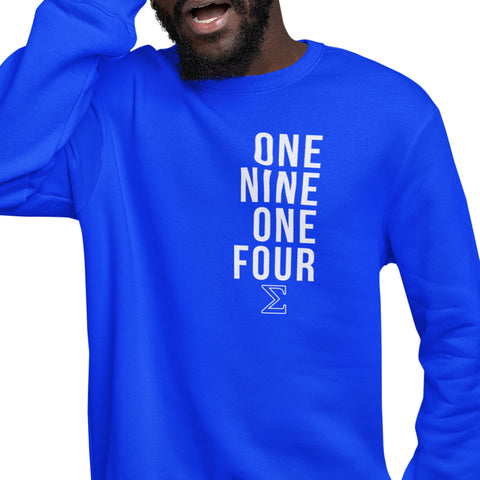 One Nine One Four - Phi Beta Sigma (Men's Sweatshirt)
