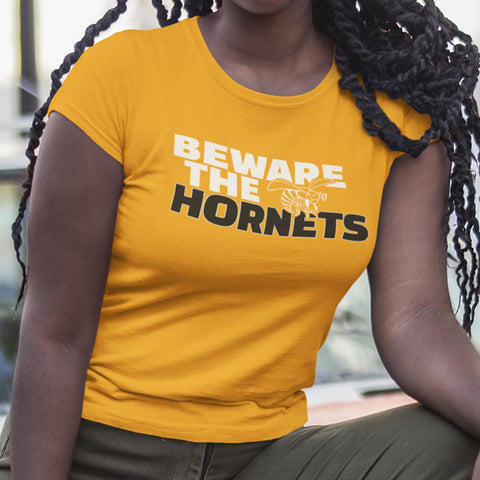 Beware The Hornets - Alabama State University (Women's Short Sleeve)