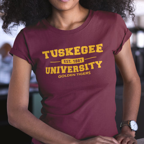 Tuskegee Golden Tigers (Women's Short Sleeve)