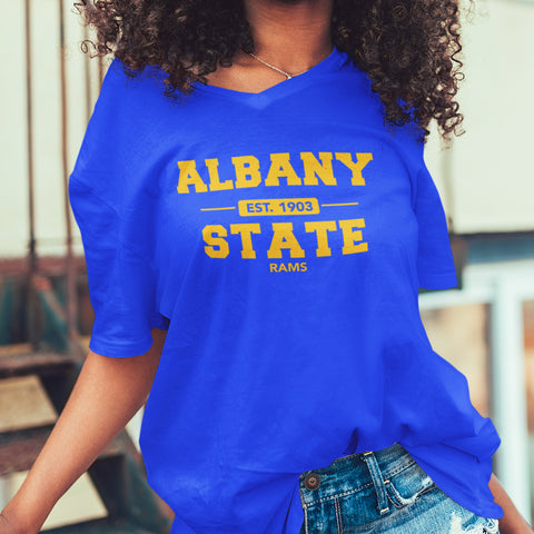 Albany State Golden Rams (Women's V-Neck)