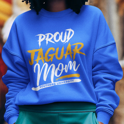 Proud Jaguar Mom NextGen (Unisex Sweatshirt) Southern University