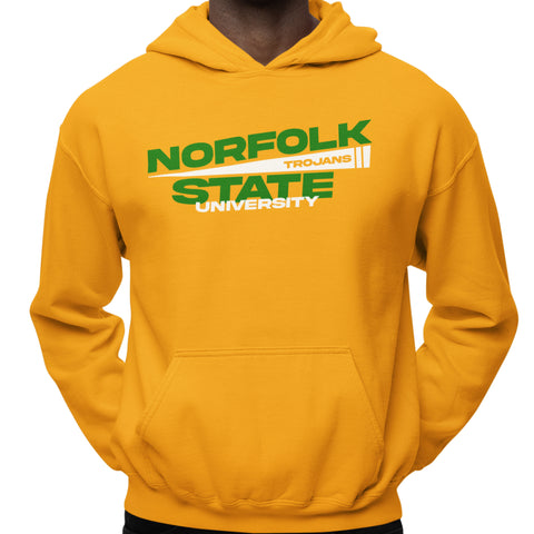 Norfolk State University Flag  Edition (Men's Hoodie)