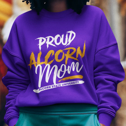 Proud Alcorn State Mom NextGen (Unisex Sweatshirt)