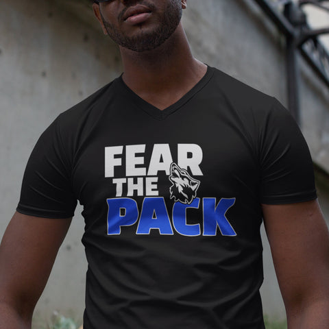 Fear The Pack - Cheyney University (Men's V-Neck)