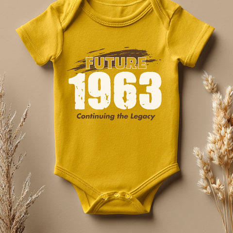Future 1963 (Gold  Onesie) - Iota Phi Theta