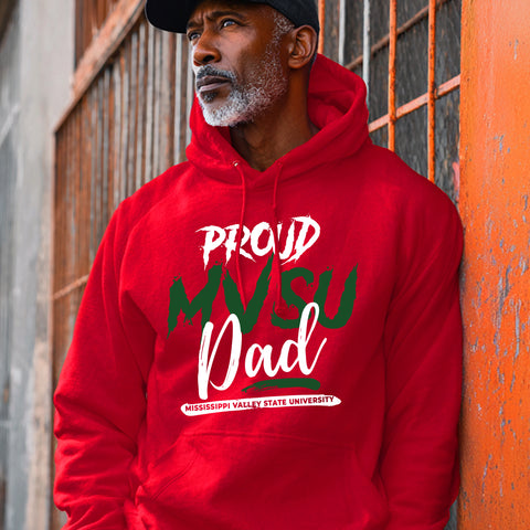 Proud MVSU Dad (Unisex Hoodie) Mississippi Valley State
