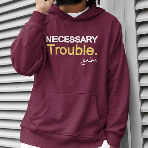Necessary Trouble - Gold Edition (Men's Hoodie)