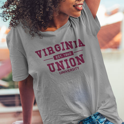 Virginia Union Panthers (Women's V-Neck)