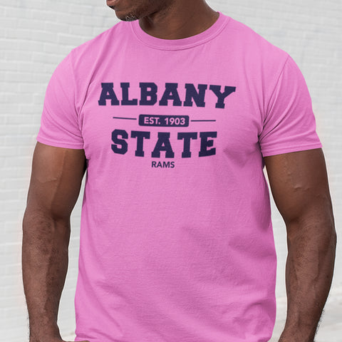 Albany State - PINK (Men's Short Sleeve)