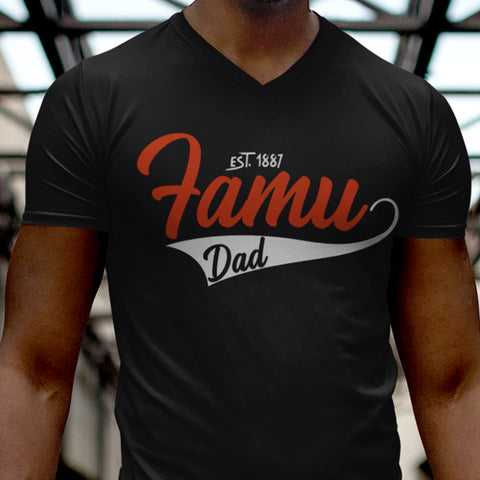 FAMU Dad 1887 - FAMU Rattlers (Men's V-Neck)